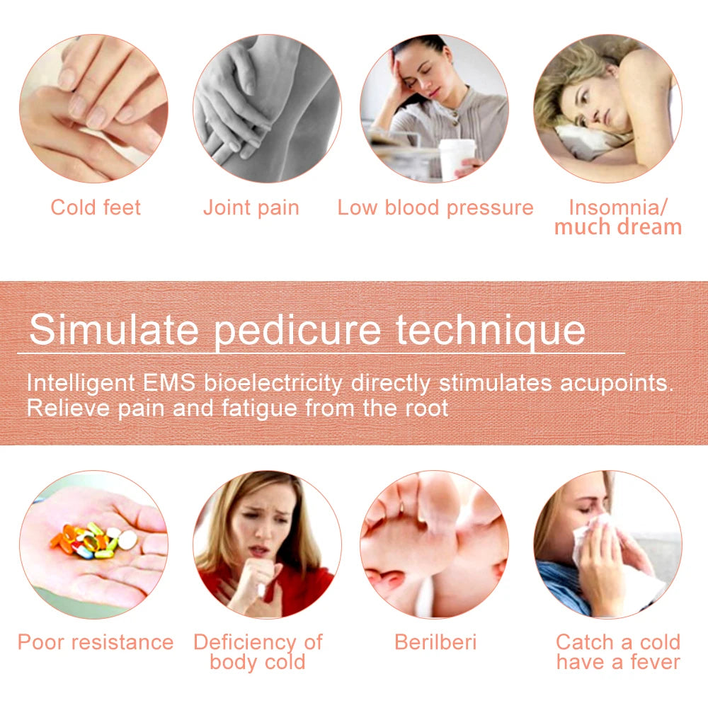 EMS Foot Massager Pad – Instant relief for tired feet and aching legs
