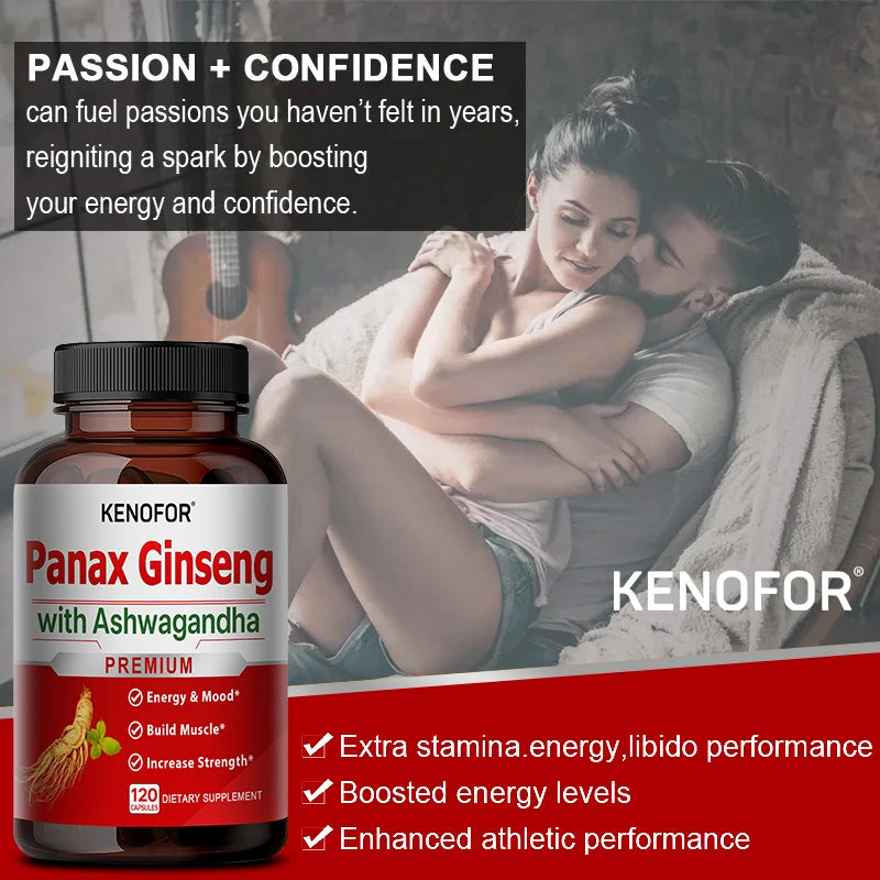 Ginseng and Maca Extract with Black Pepper