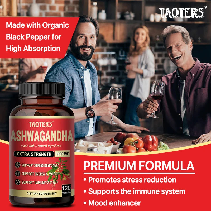 Ashwagandha with Turmeric and Rhodiola – Vitality and Well-being