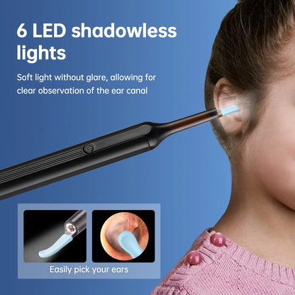 Smart ear cleaner with HD camera and WiFi