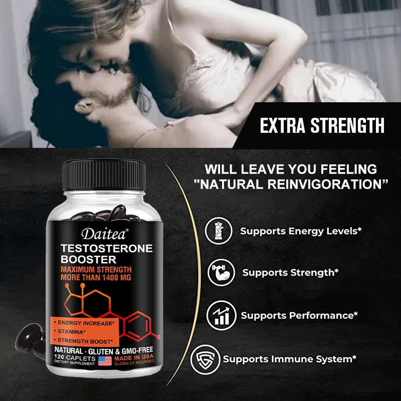 Energy, Strength and Focus – Men's Supplement 1400 mg