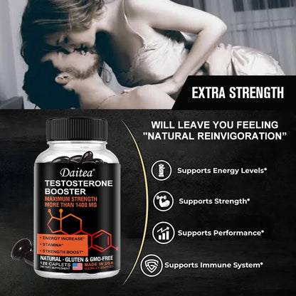 Energy, Strength and Focus – Men's Supplement 1400 mg