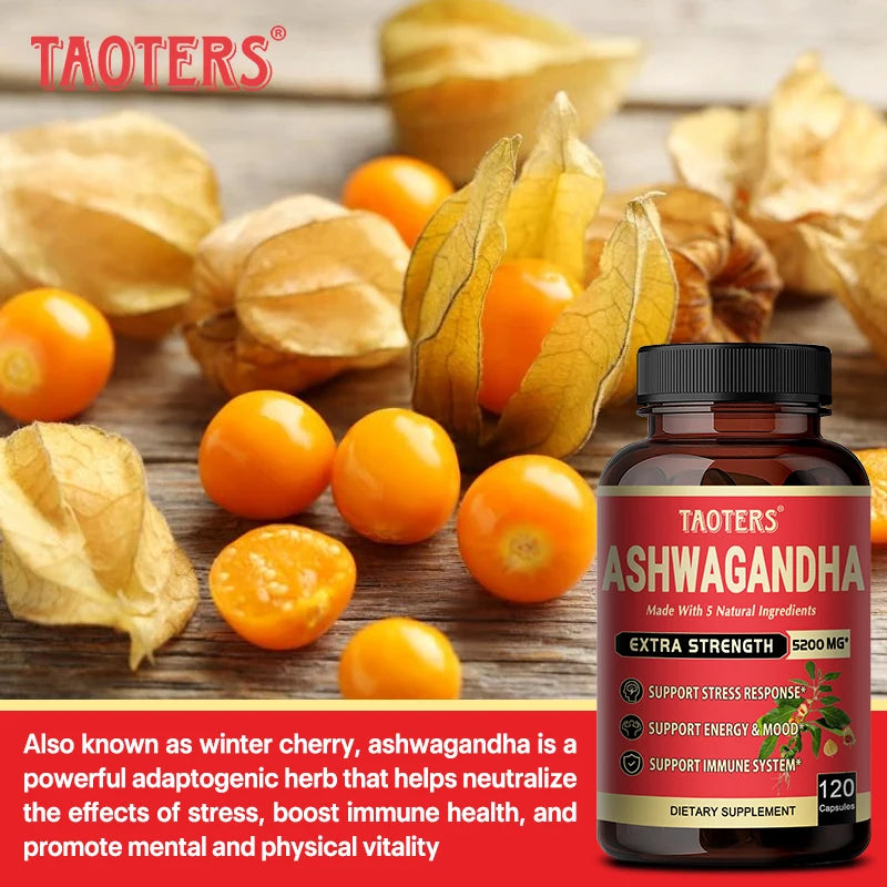 Ashwagandha with Turmeric and Rhodiola – Vitality and Well-being