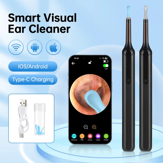 Smart ear cleaner with HD camera and WiFi