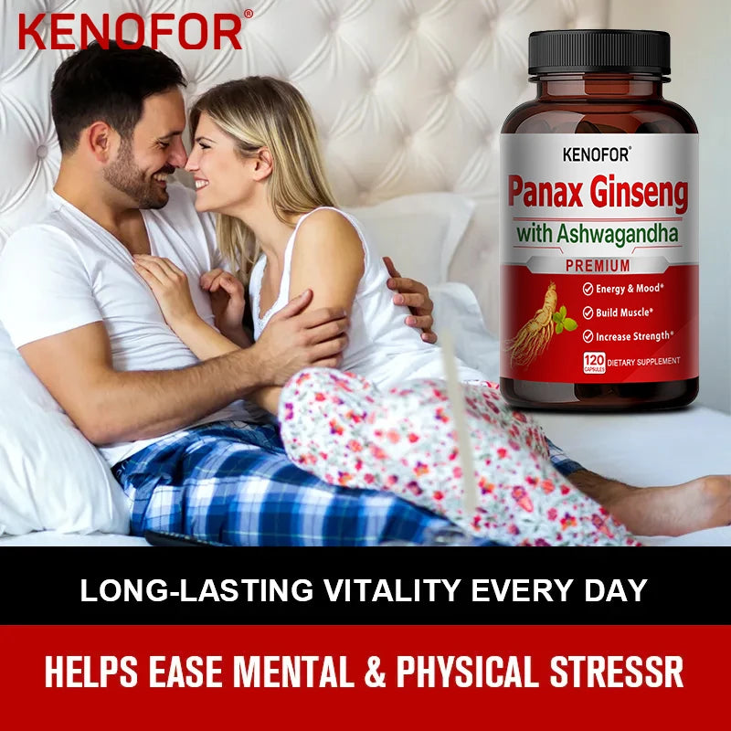 Ginseng and Maca Extract with Black Pepper
