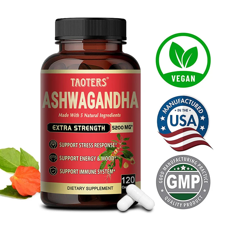 Ashwagandha with Turmeric and Rhodiola – Vitality and Well-being
