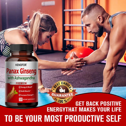 Ginseng and Maca Extract with Black Pepper