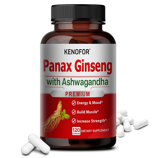 Ginseng and Maca Extract with Black Pepper